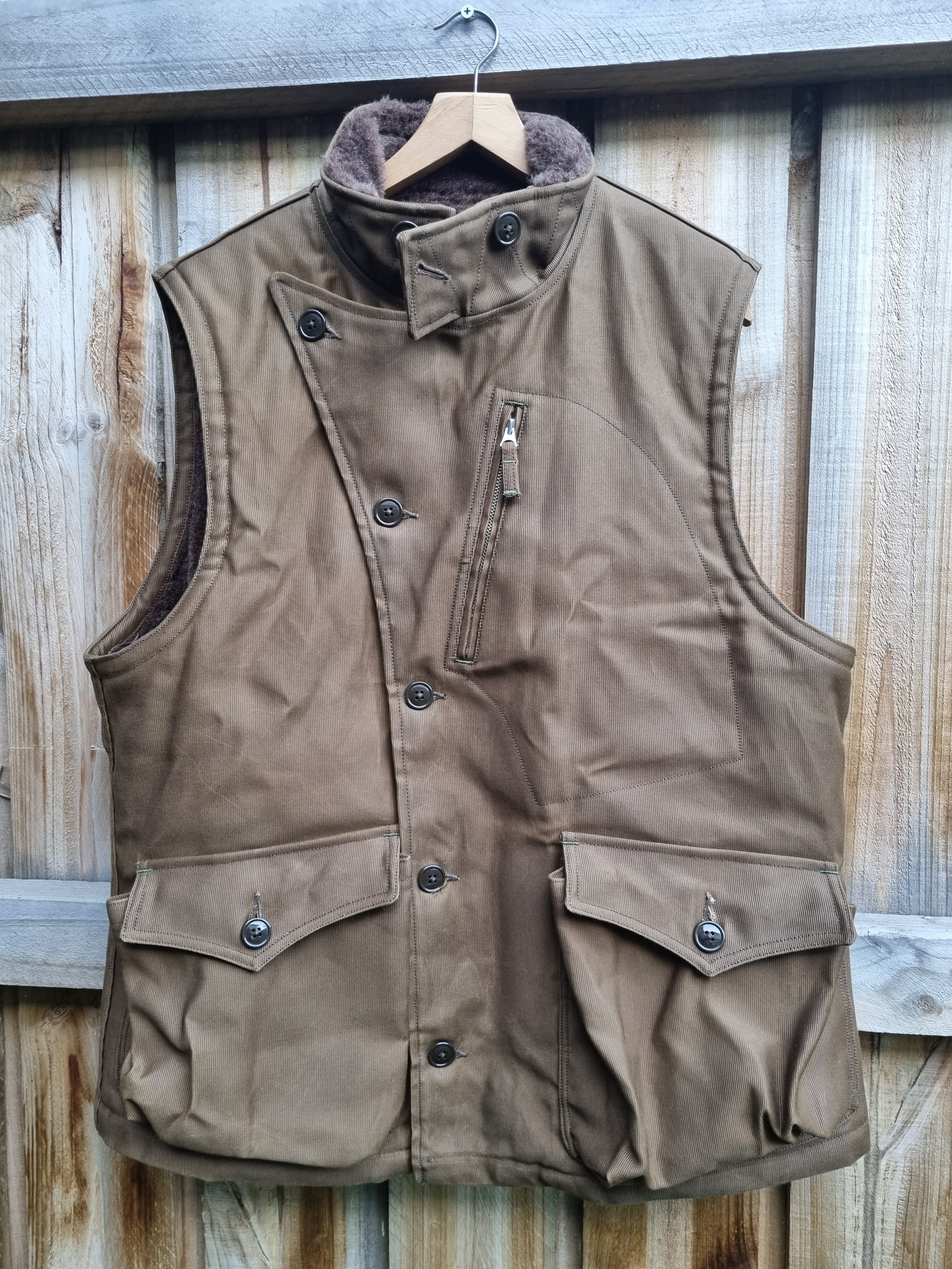 FS: Freewheelers Winter Aviator Vest size 44. | The Fedora Lounge