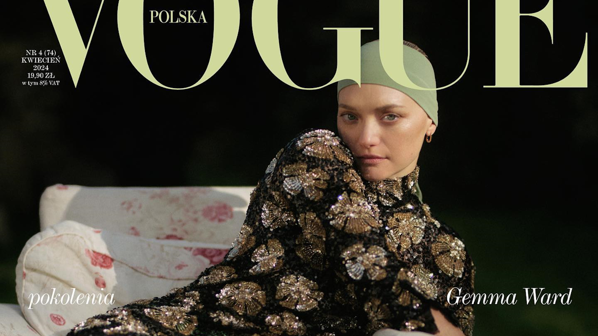 Julia Banas Vogue Poland January/February 2024 - theFashionSpot