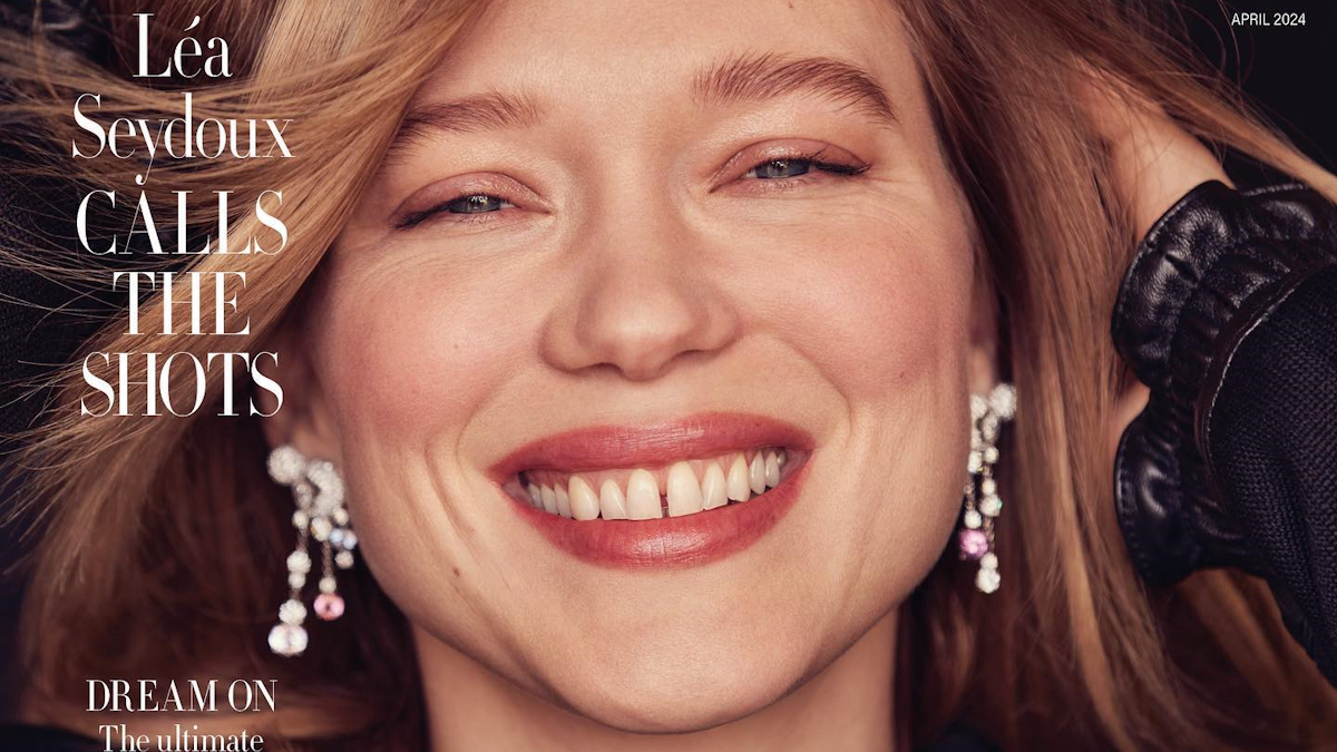 VANITY FAIR France Lea Seydoux レアセドゥ