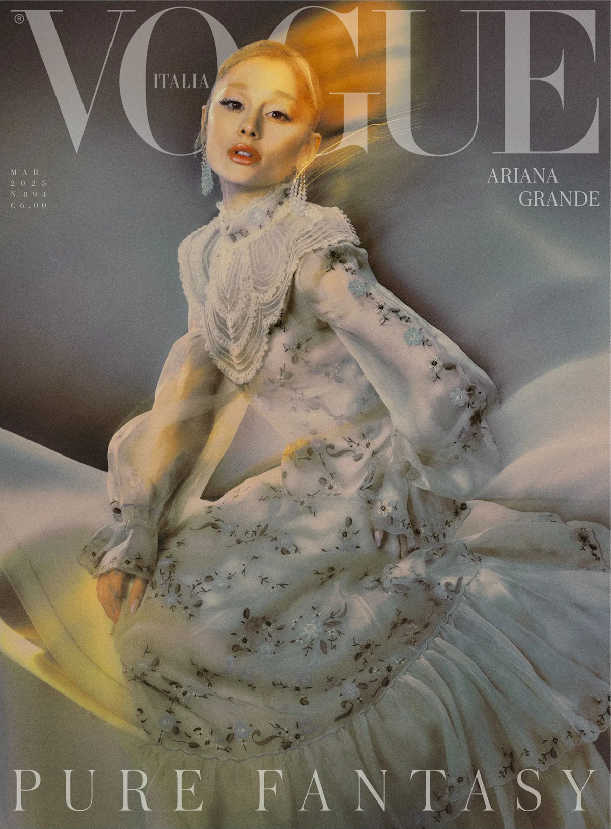 Ariana Grande Vogue Italia March 2025 - theFashionSpot