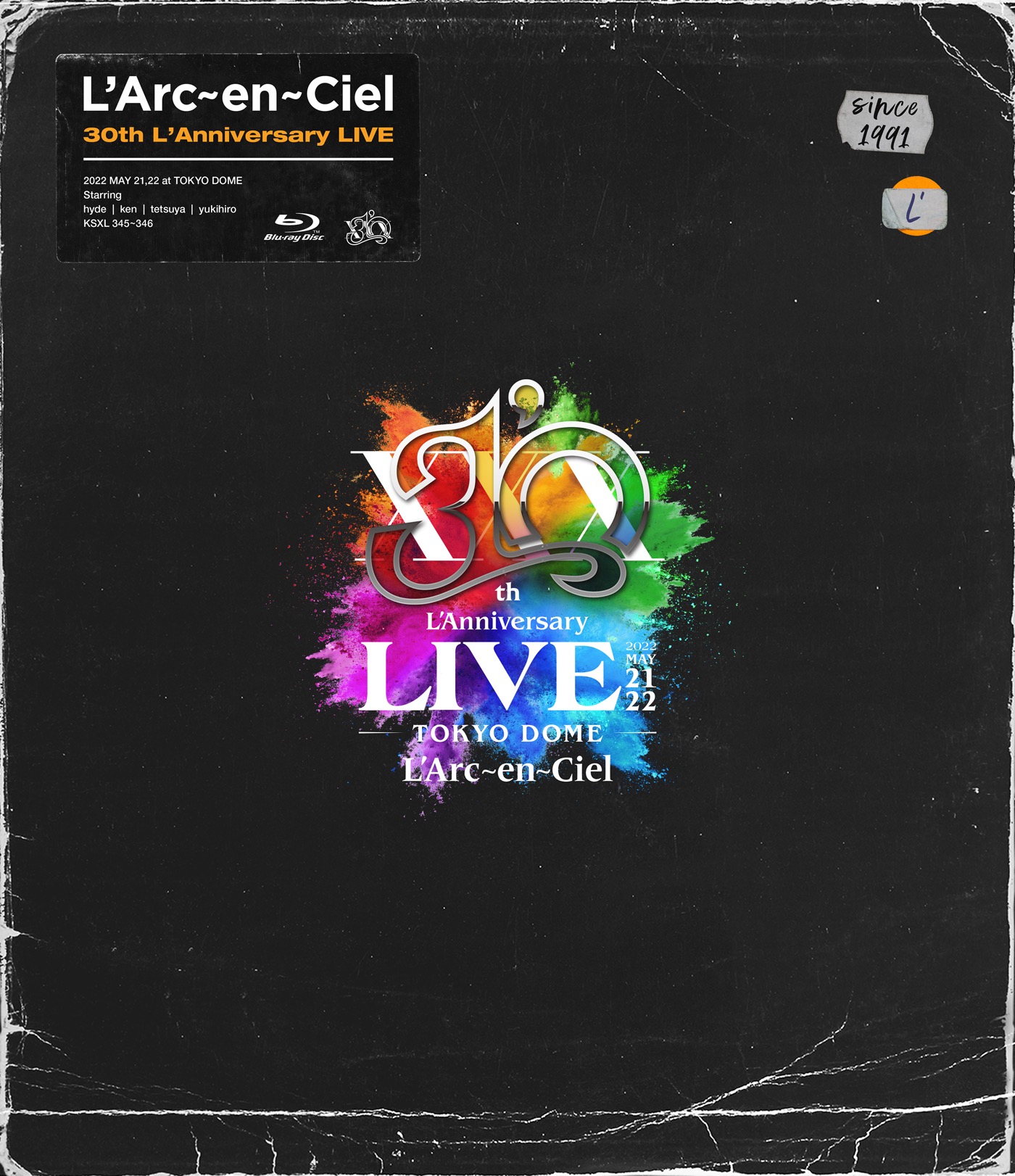 L'Arc〜en〜Ciel『30th L'Anniversary LIVE』の仕様＆トラックリスト