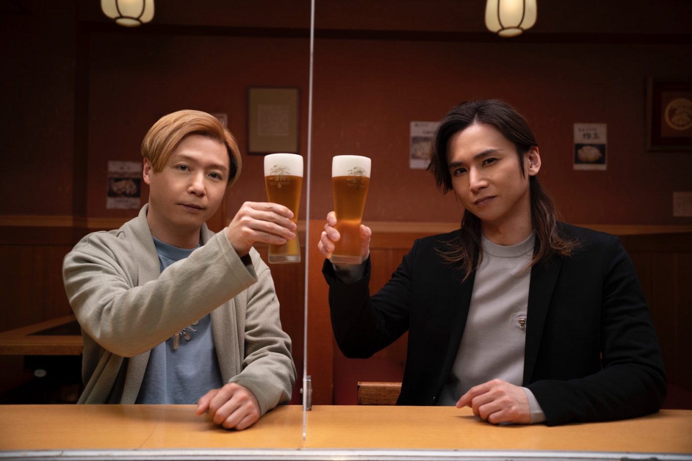 KinKi Kids 堂本光一＆堂本剛、初のサシ飲み！ キリン一番搾り生ビール