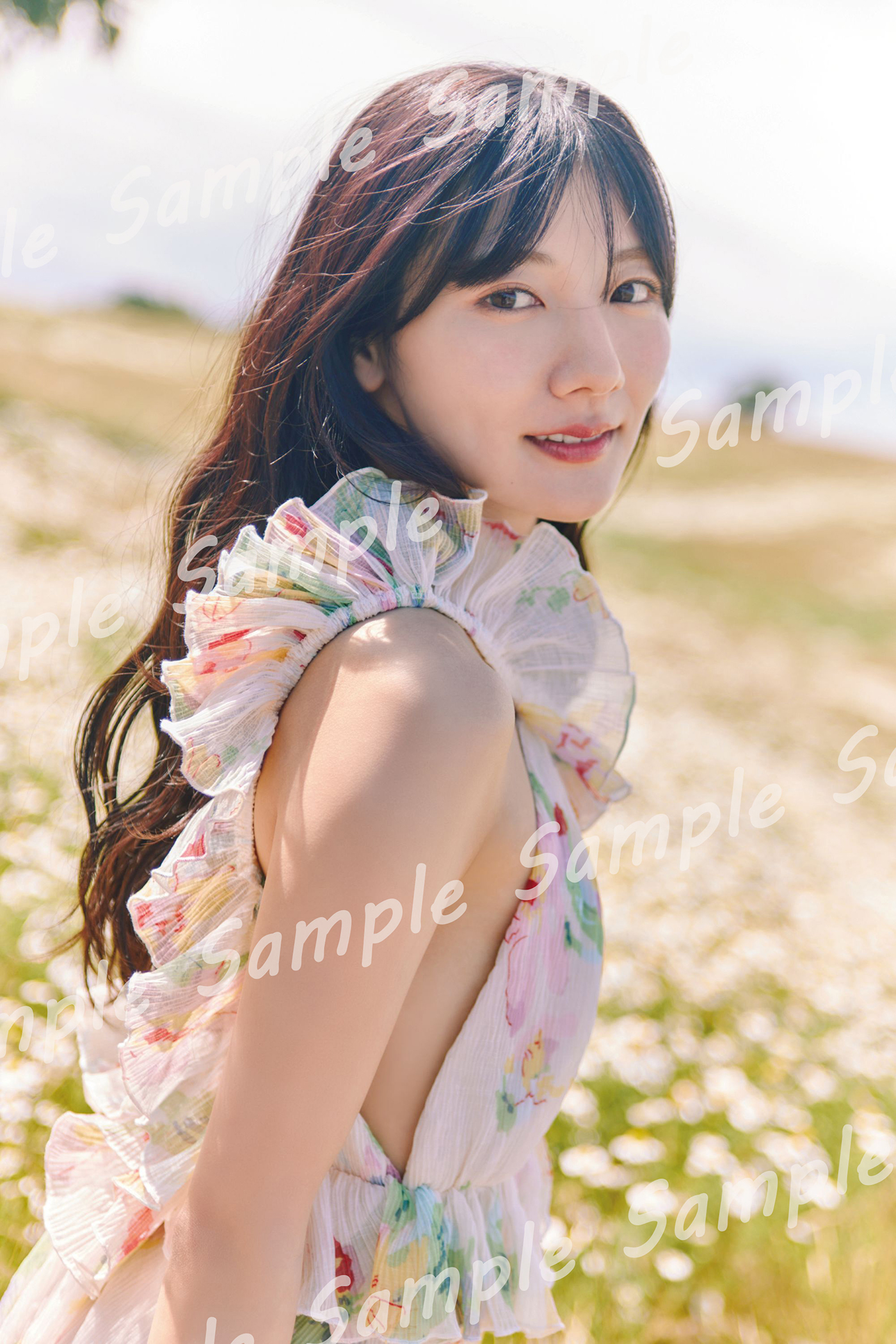 河田陽菜 サイン入り着物写真 2022年 河田陽菜 サイン入り着物写真