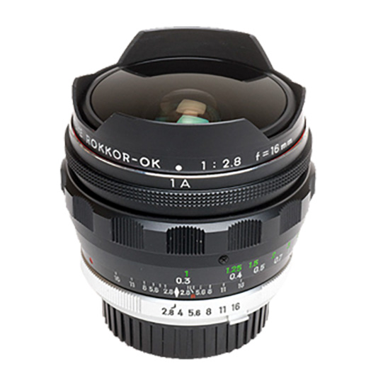 The Fish List • Minolta MC Fish-Eye Rokkor-OK 16mm f/2.8