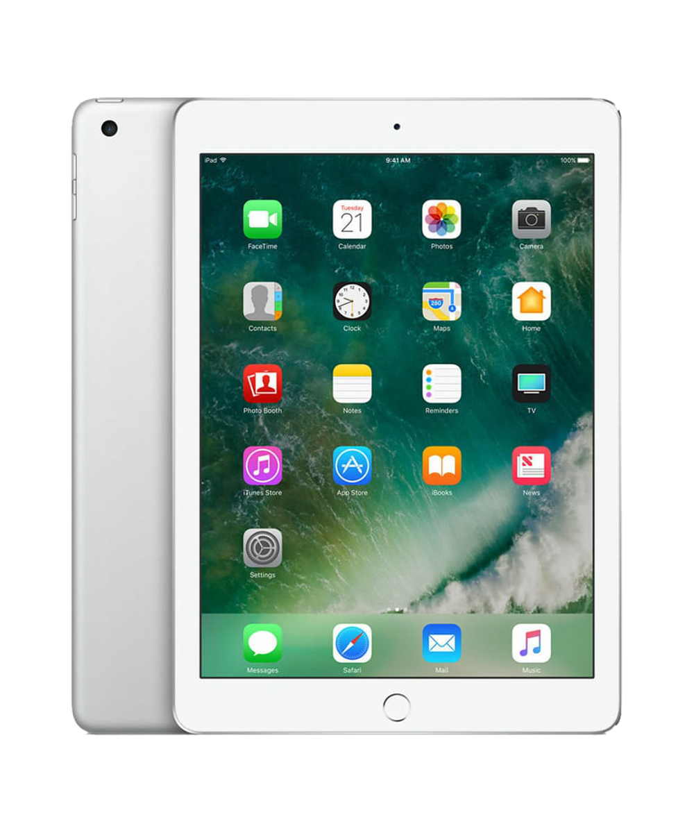 iPad 5th Gen - 128GB - Wifi - Silver - Grade B - The iOutlet