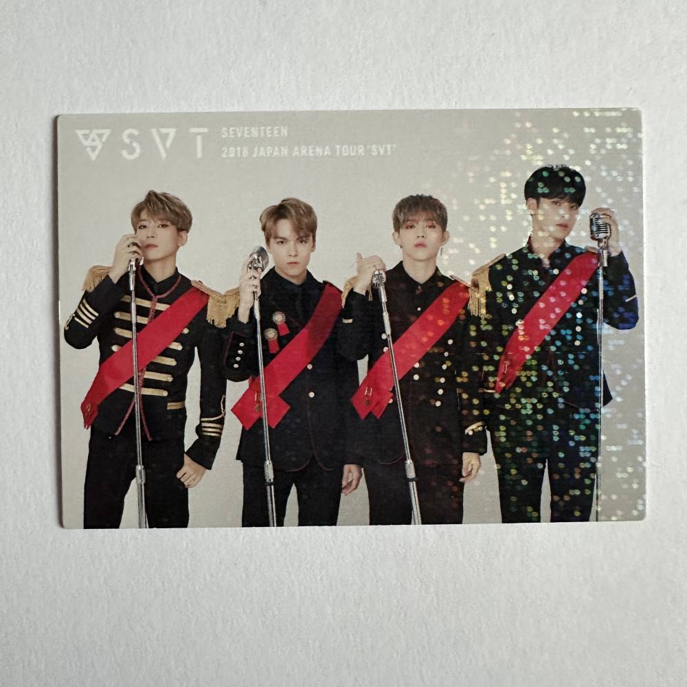 SEVENTEEN 2018 JAPAN ARENA TOUR 'SVT' TRADING CARD SET