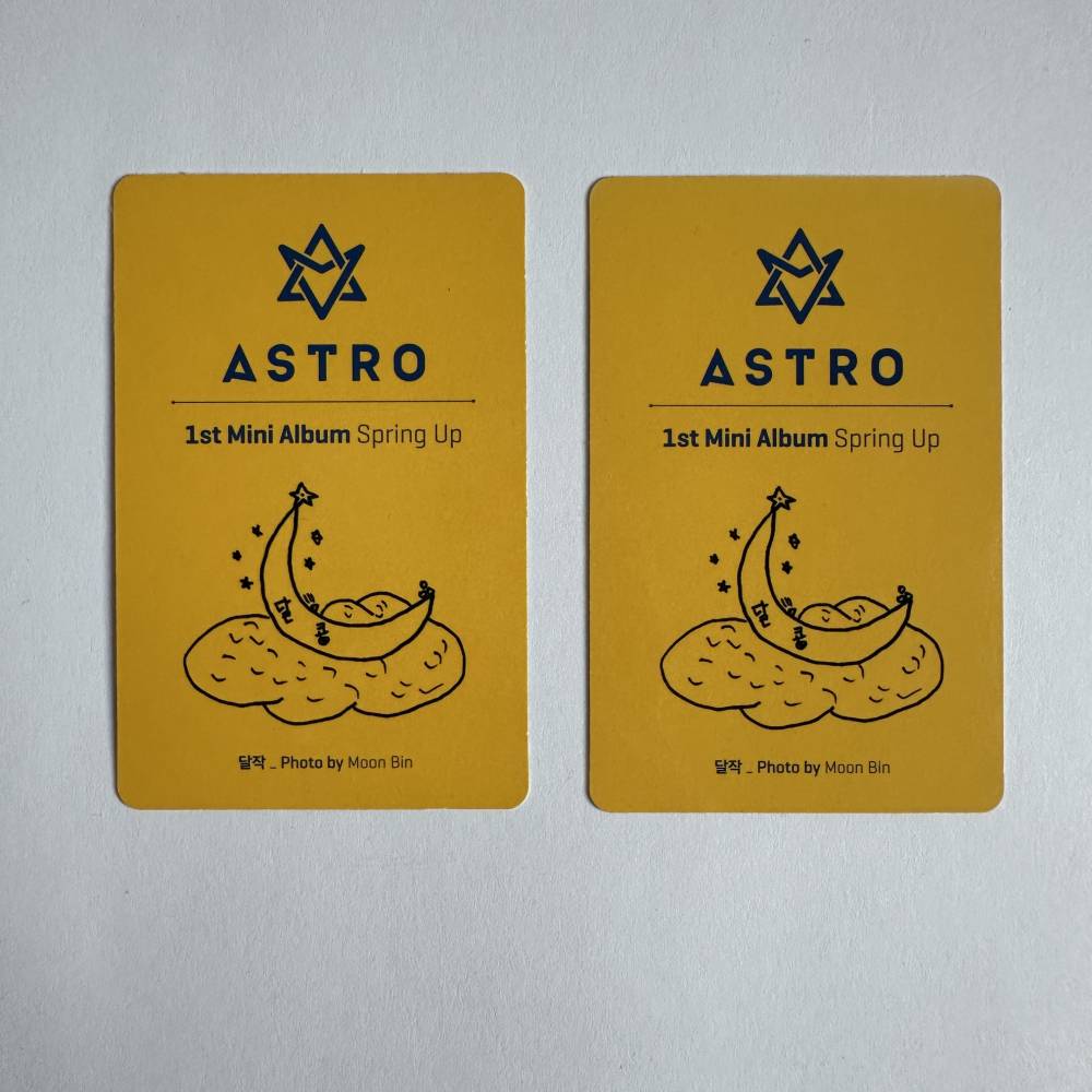 ASTRO SIGNED 1ST MINI ALBUM 'SPRING UP'