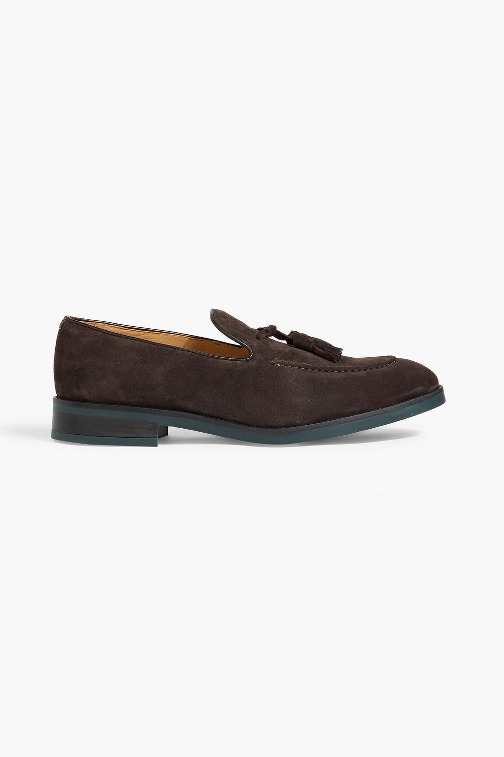 PAUL SMITH Lawrence tasseled suede loafers | THE OUTNET