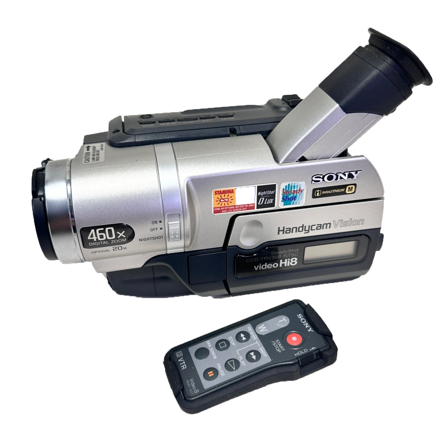 Vintage Sony Handycam Vision Hi-8 CCD-TRV308 Video Camera