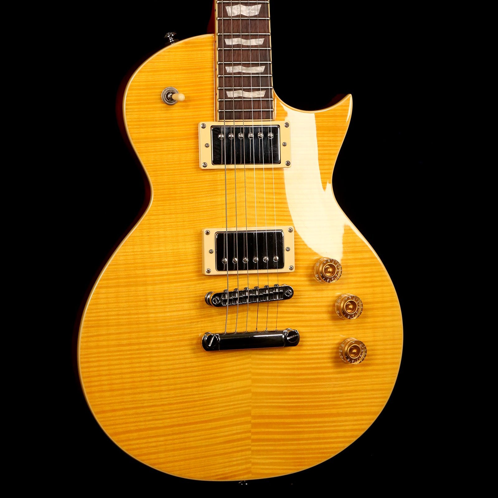 ESP LTD EC-256FM Lemon Drop | The Music Zoo