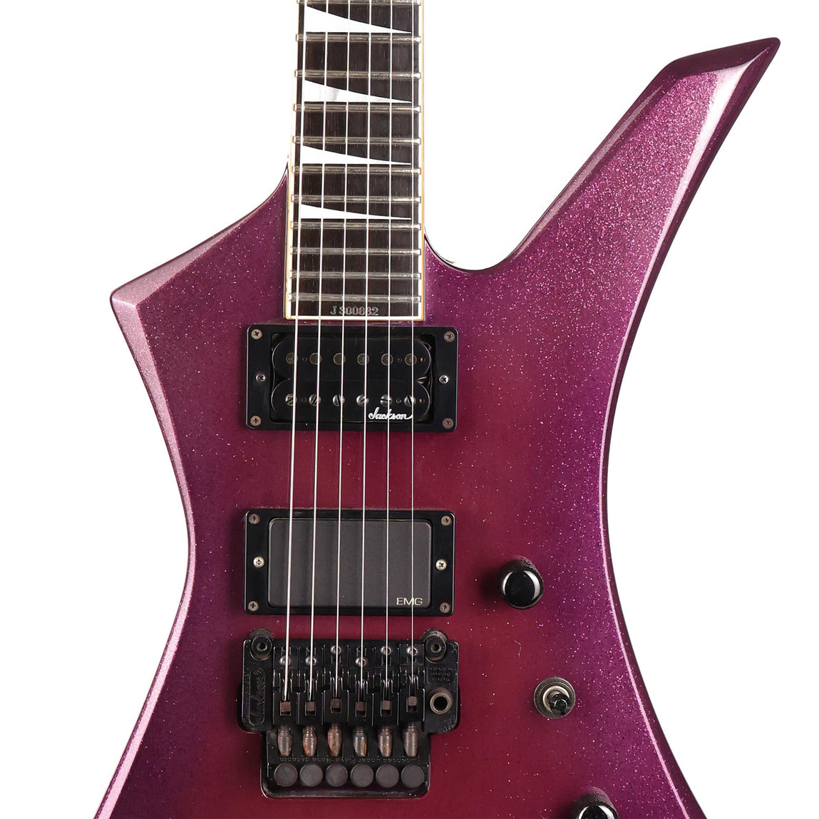 1993 Grover Jackson MIJ Kelly Purple Sparkle | The Music Zoo