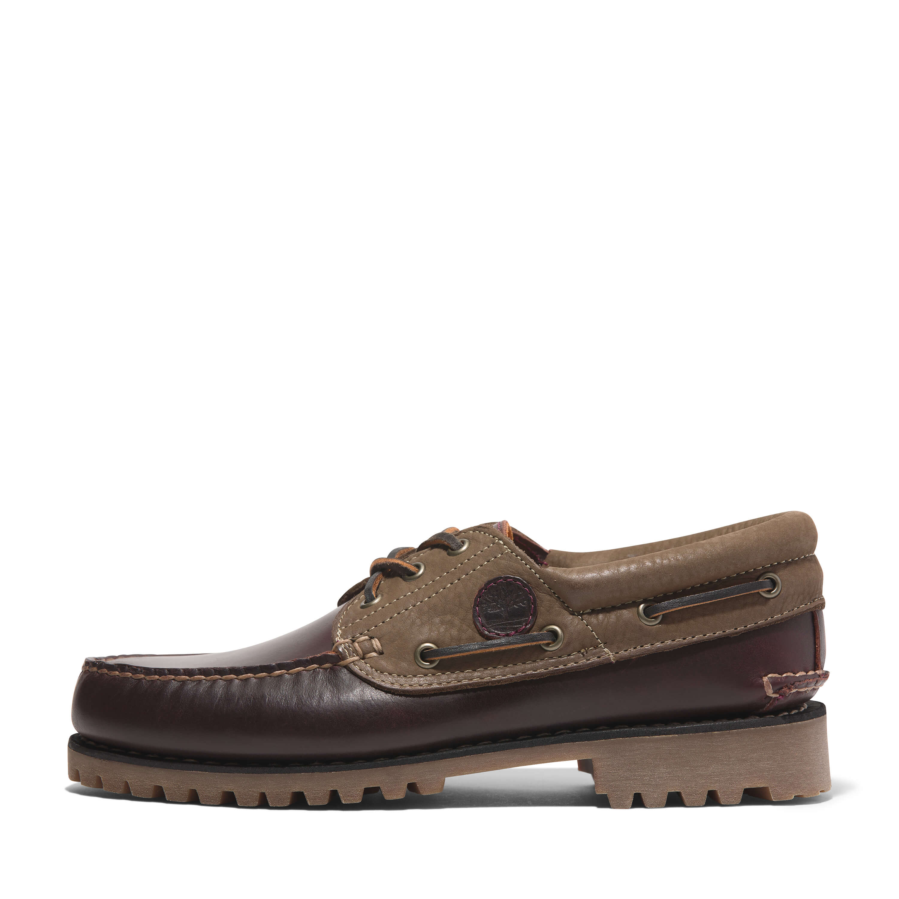 Timberland Men's Authentic Boat Shoe TB0A2PDQEIW Burgundy Full