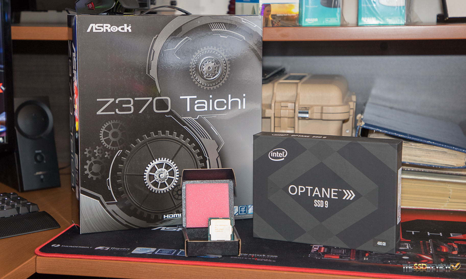 ASRock Z370 Taichi Build Makes 5Ghz OC Simple - Intel Optane Adds
