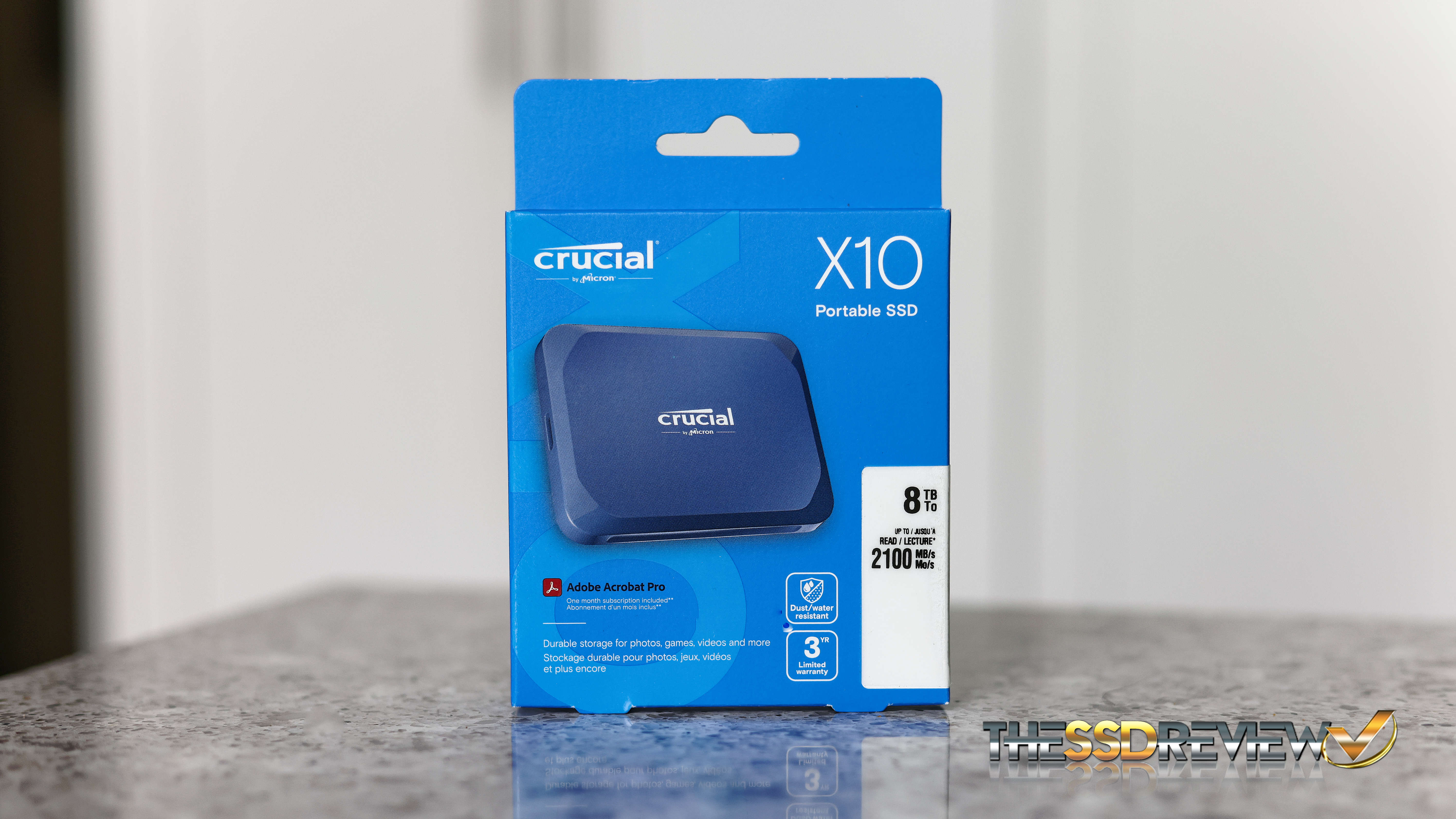 Crucial X10 8TB USB 3.2 Gen 2x2 Portable SSD Review - The Worlds