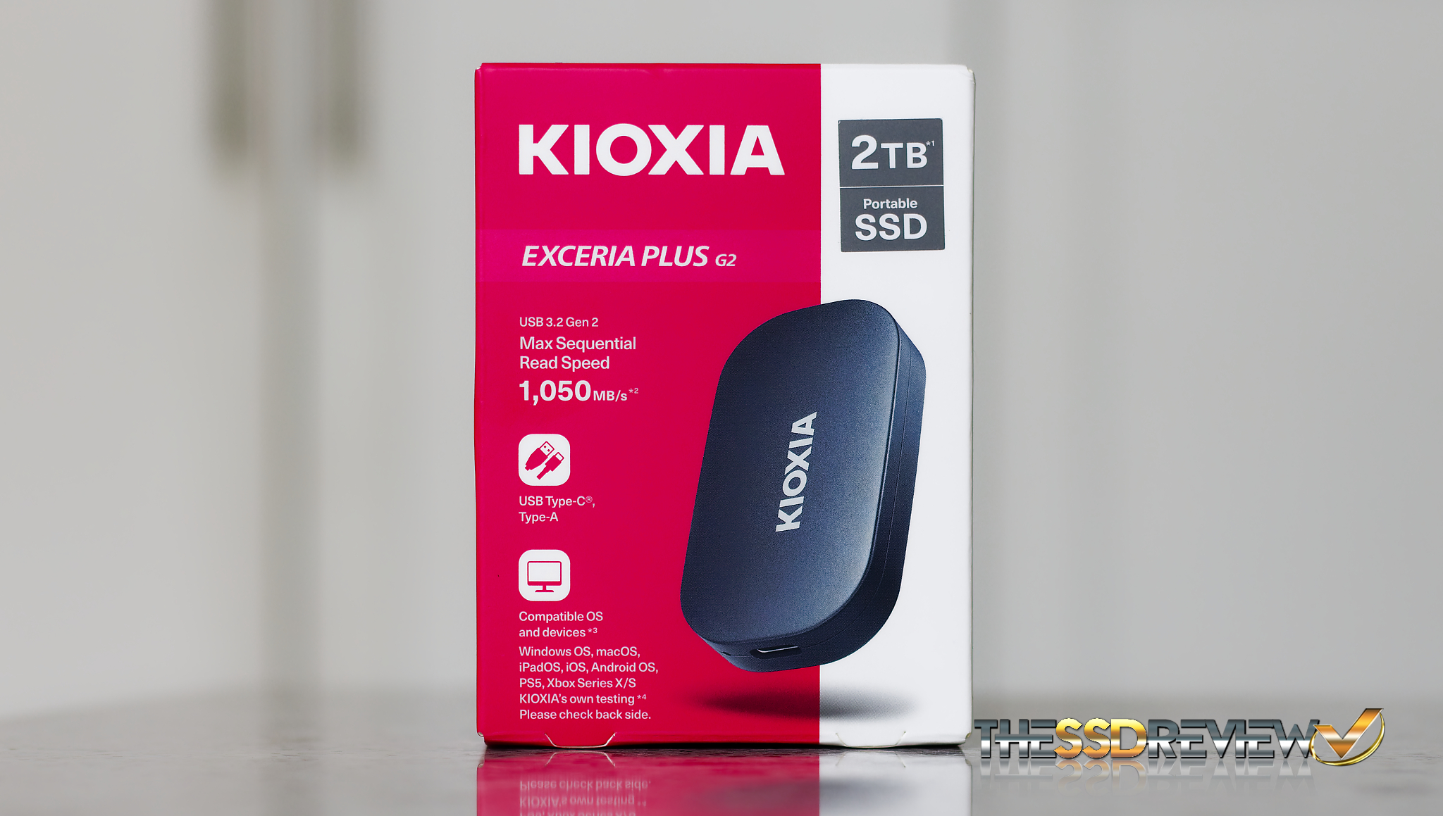 KIOXIA Exceria Plus G2 2TB 10Gbps Portable SSD Review | The SSD Review