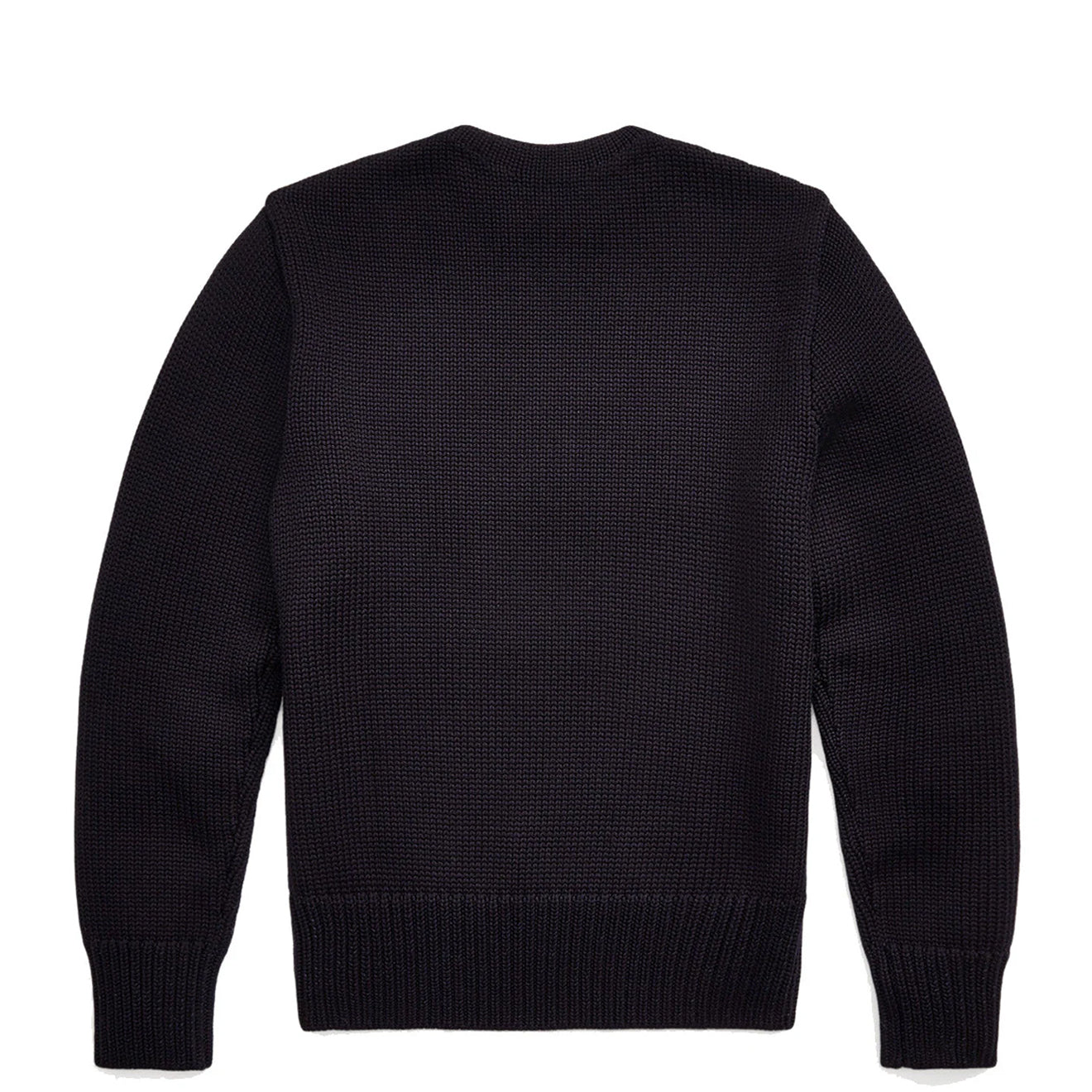 RRL by Ralph Lauren Appliqued Wool Jumper Navy | The Sporting Lodge