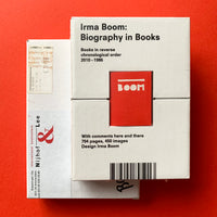 Irma Boom: Biography in Books - Books in reverse chronological