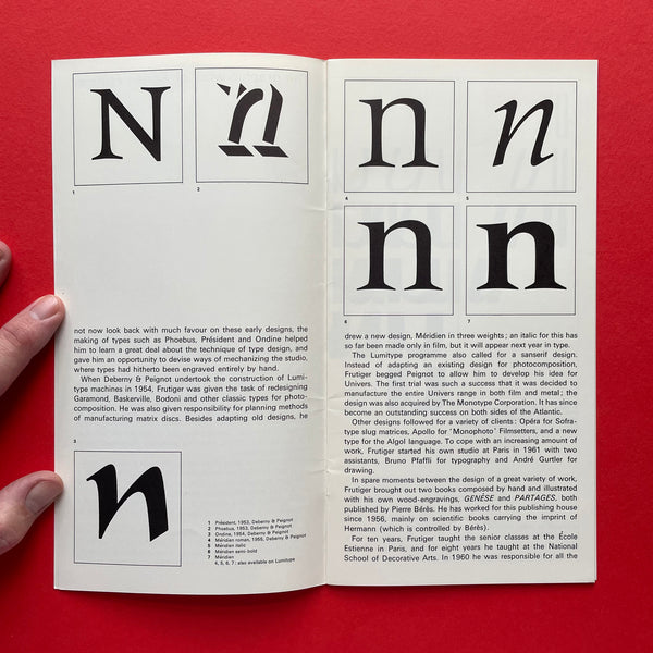 Graphismes by Frutiger: The Graphic work of Adrian Frutiger (Book