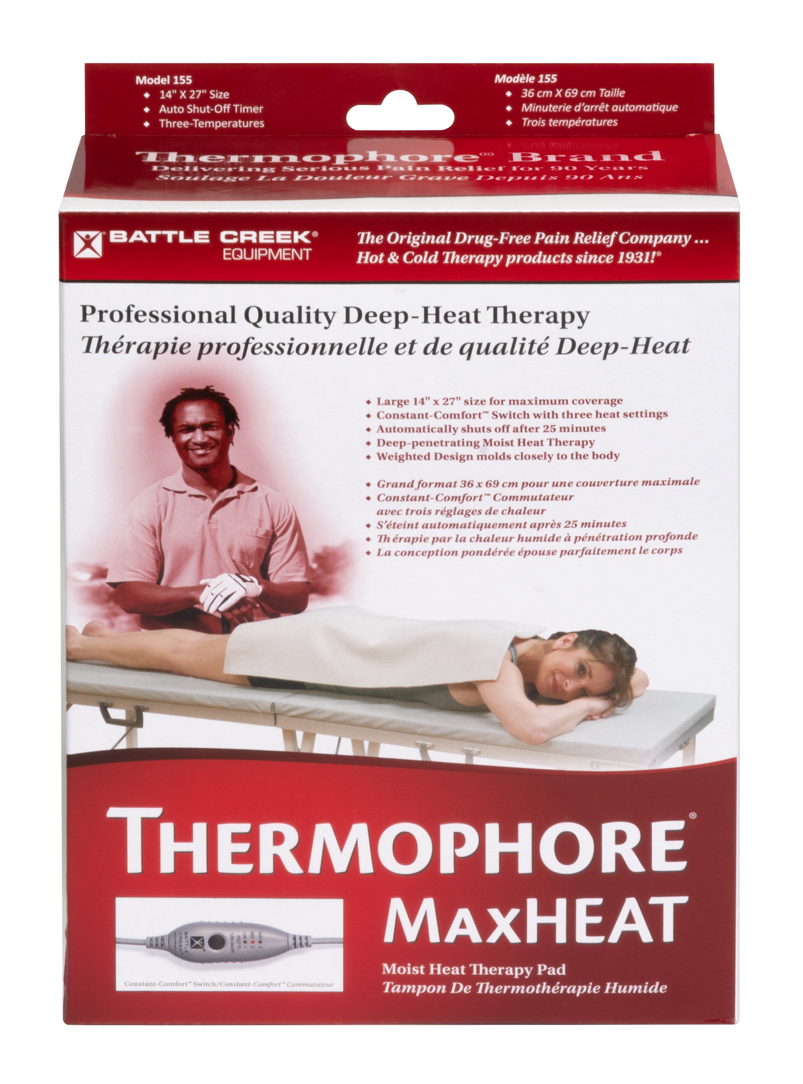 Thermophore MaxHEAT Moist Heating Pad – Large 14