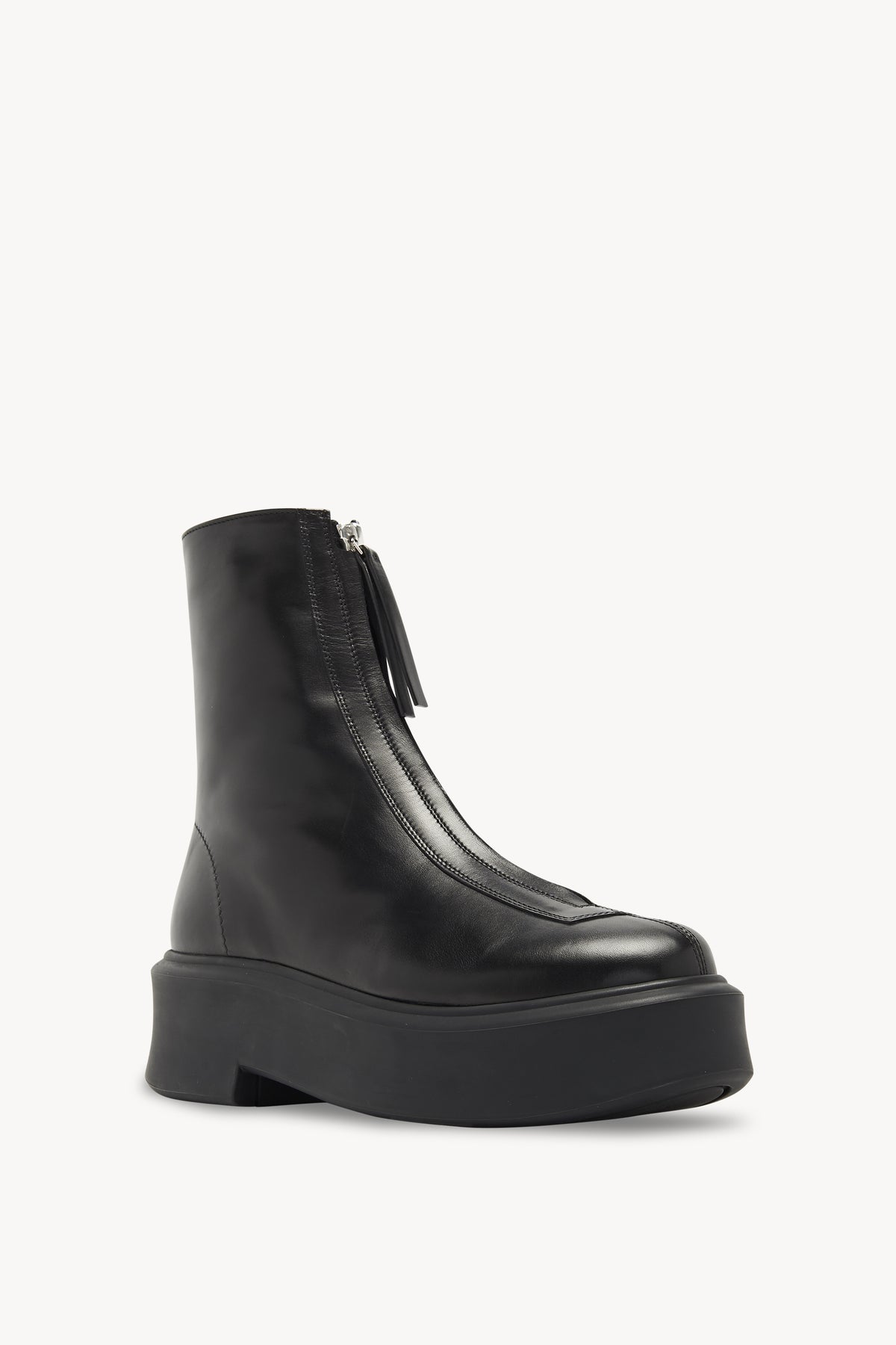 Zipped Boot I Black – The Row