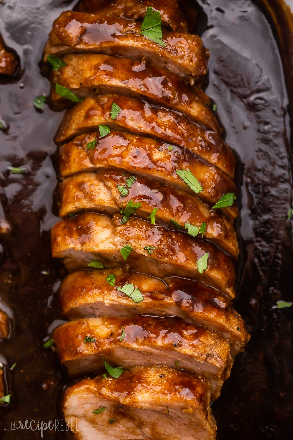Honey Balsamic Pork Tenderloin - The Recipe Rebel