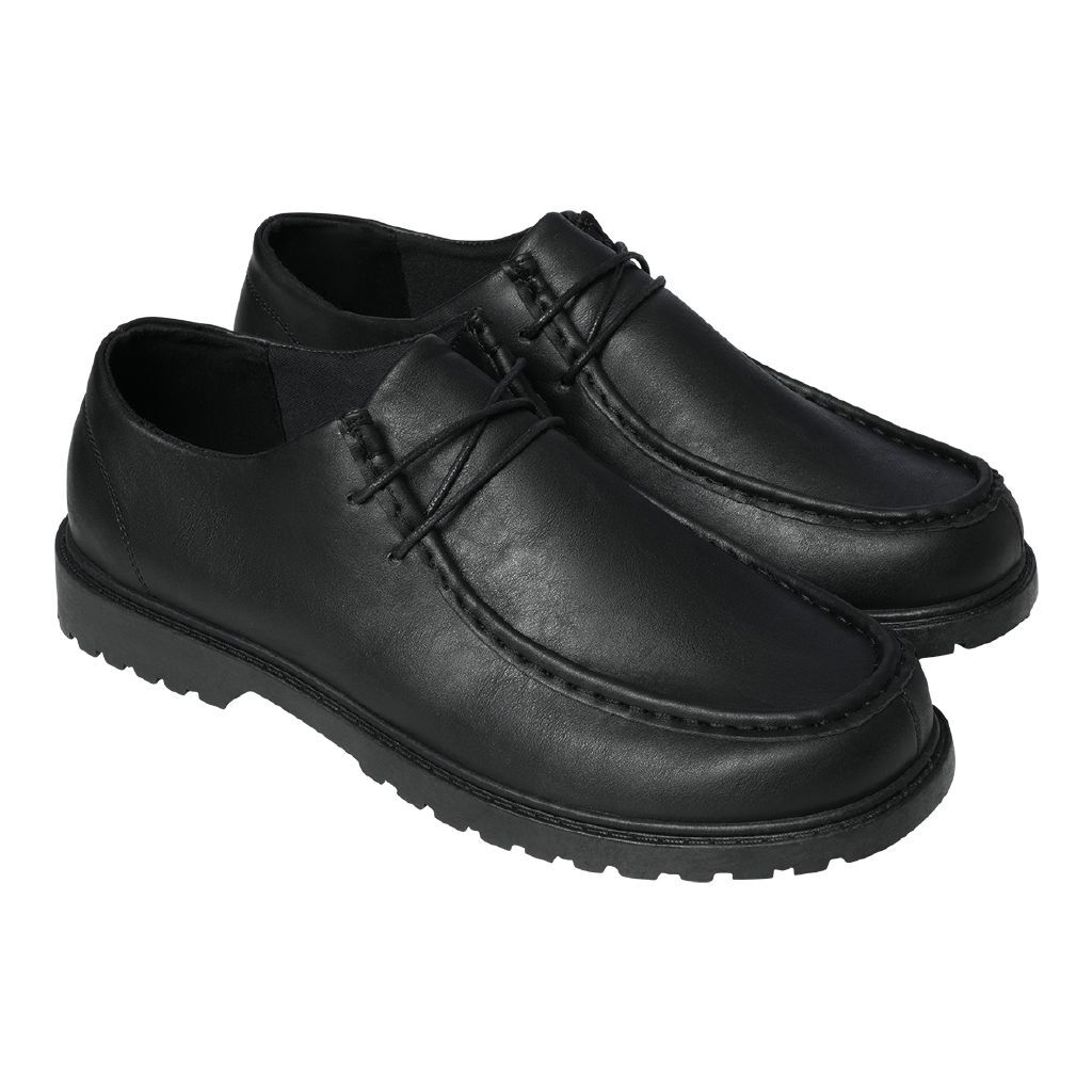MEN'S 3EYELET MOC TOE BLACK 在原みゆ紀 MEN'S 3EYELET MOC TOE BLACK