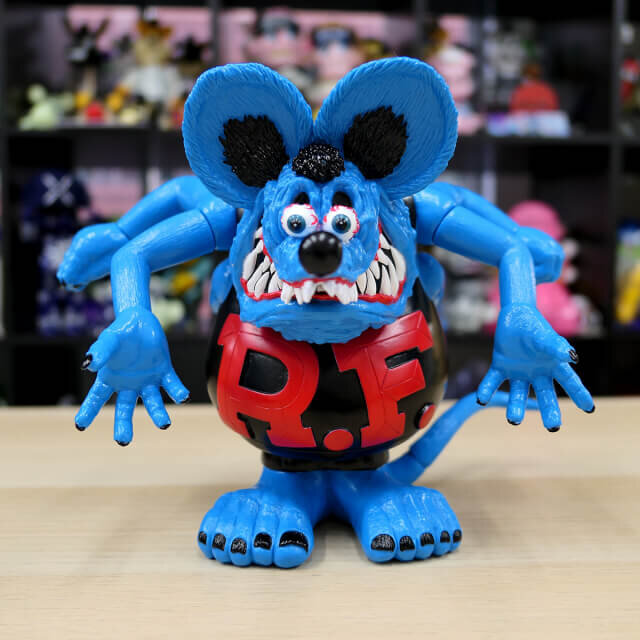 Asura Rat Fink BL Edition by Magical Mosh Misfits x BlackBook Toy