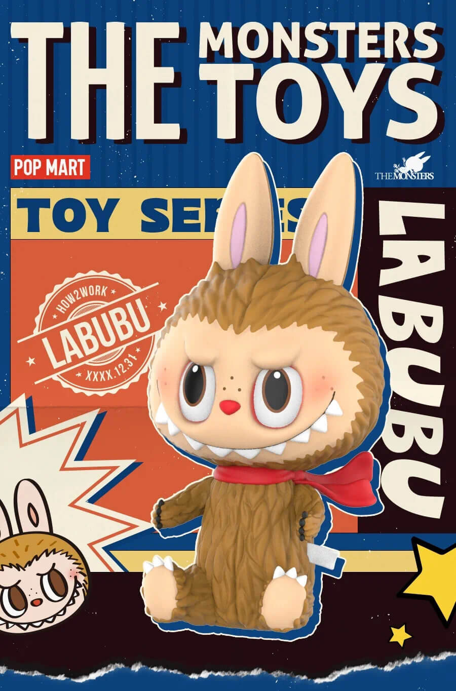 The Monsters Toys Labubu Blind Box Series by Kasing Lung x
