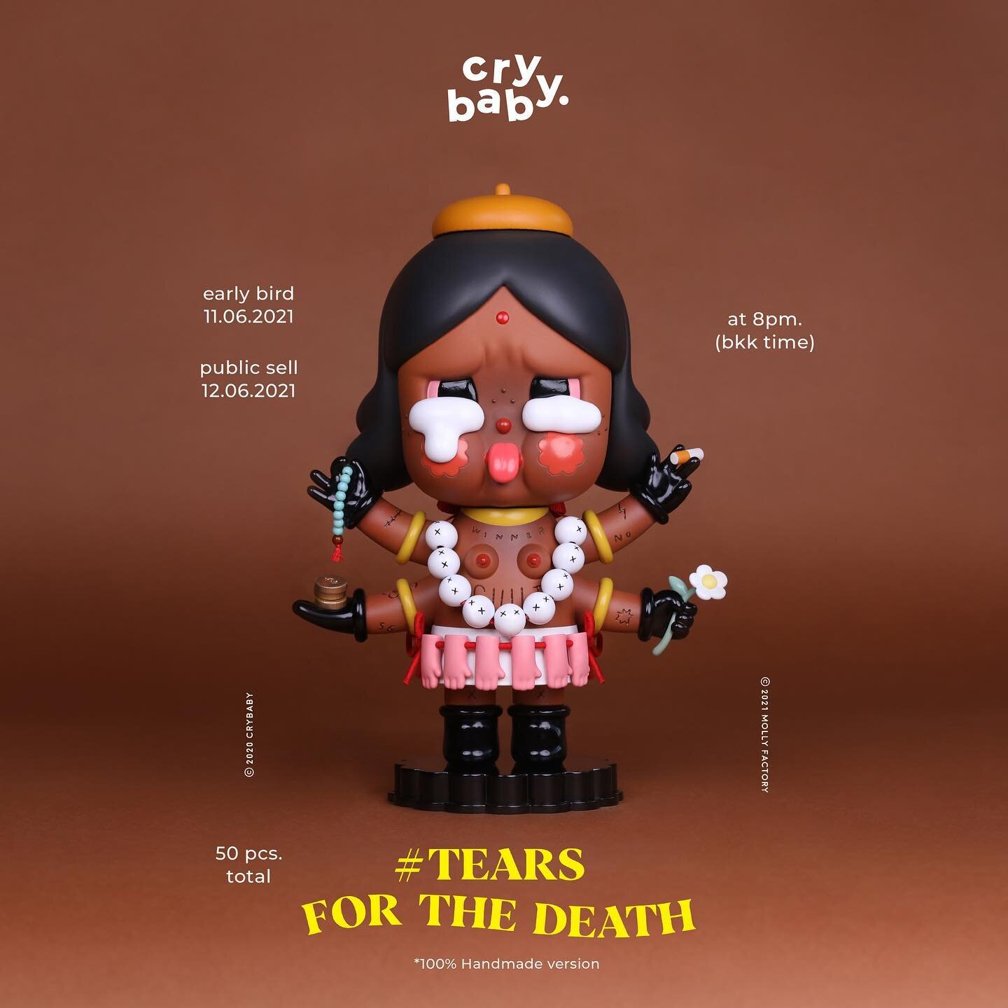 CRYBABY Tears for the Death Edition by Molly Factory - The Toy