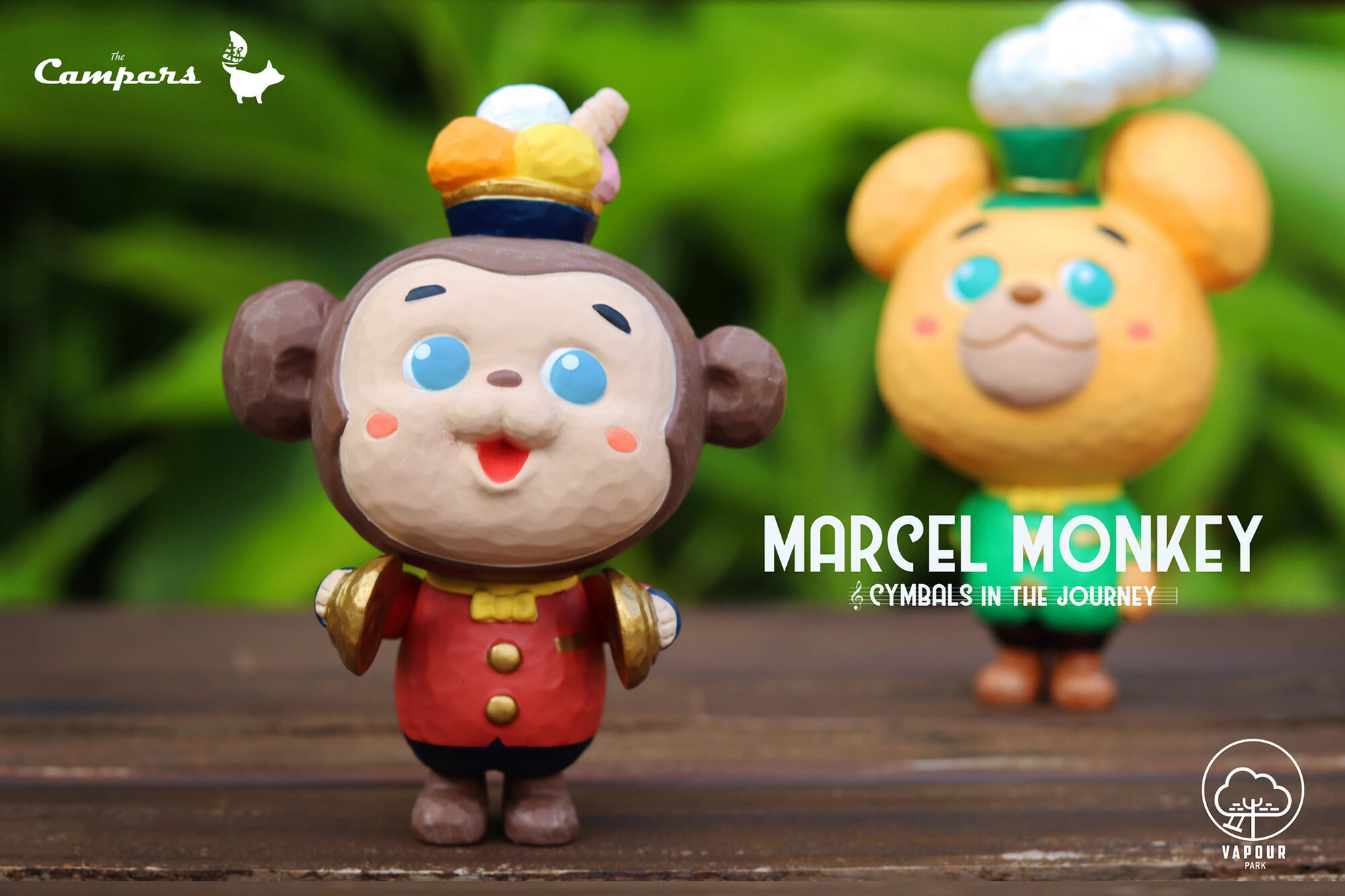 Marcel Monkey – Cymbals in the Journey by Thinkingues x Vapour