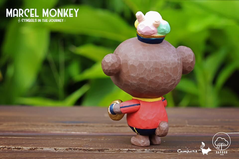 Marcel Monkey – Cymbals in the Journey by Thinkingues x Vapour