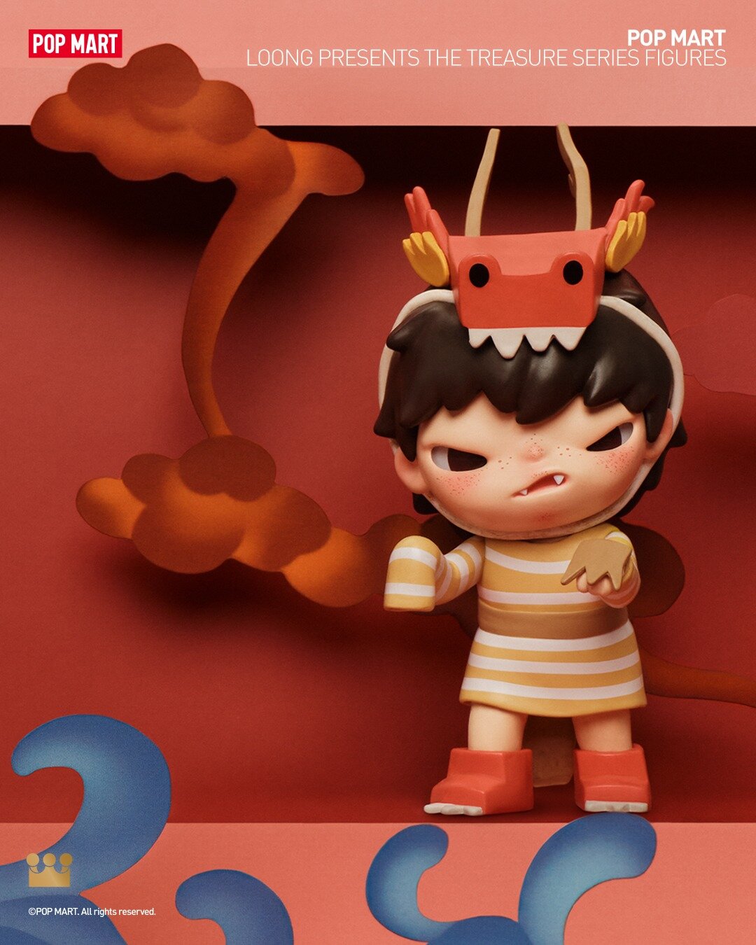 POP MART x Loong Presents the Treasure Blind Box Series - The Toy