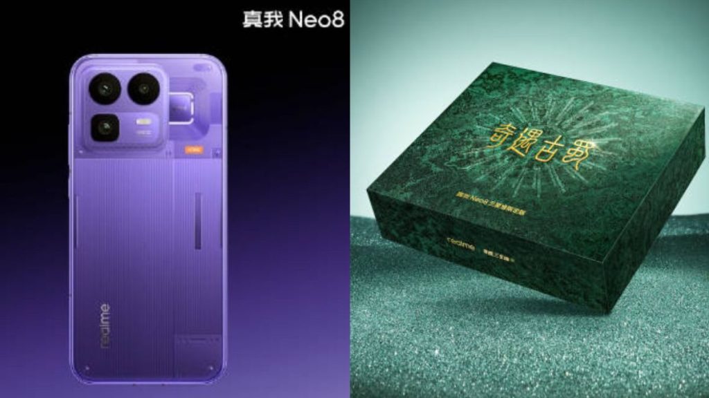 Realme Neo 8 Sanxingdui Limited Edition Gift Box will be unveiled