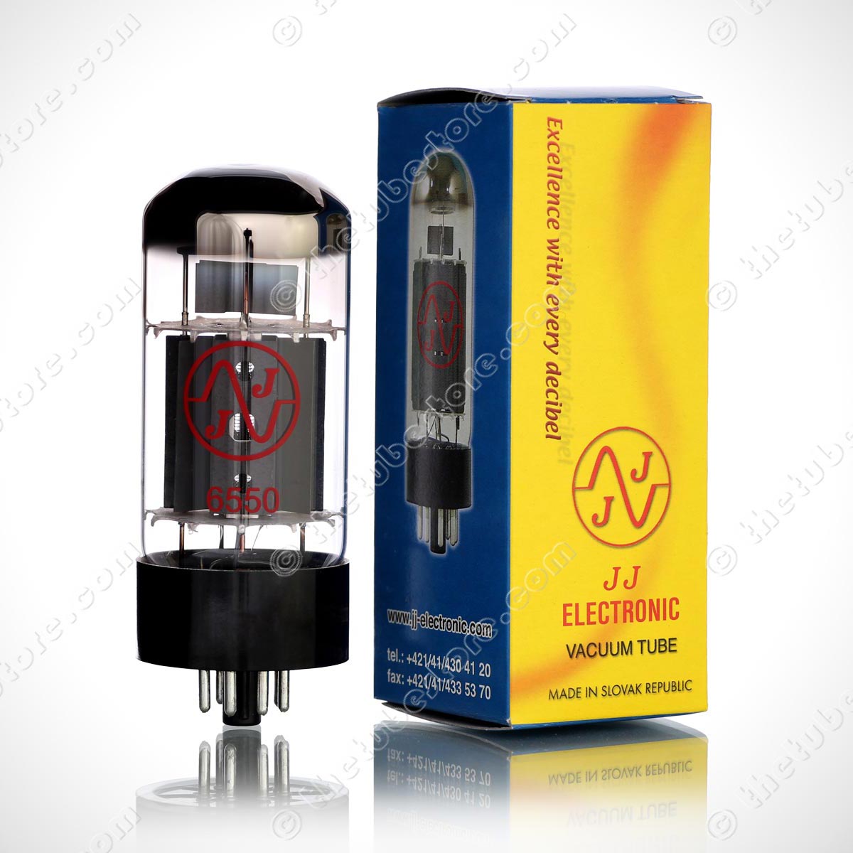 JJ 6550 Vacuum Power Tubes - www.thetubestore.com