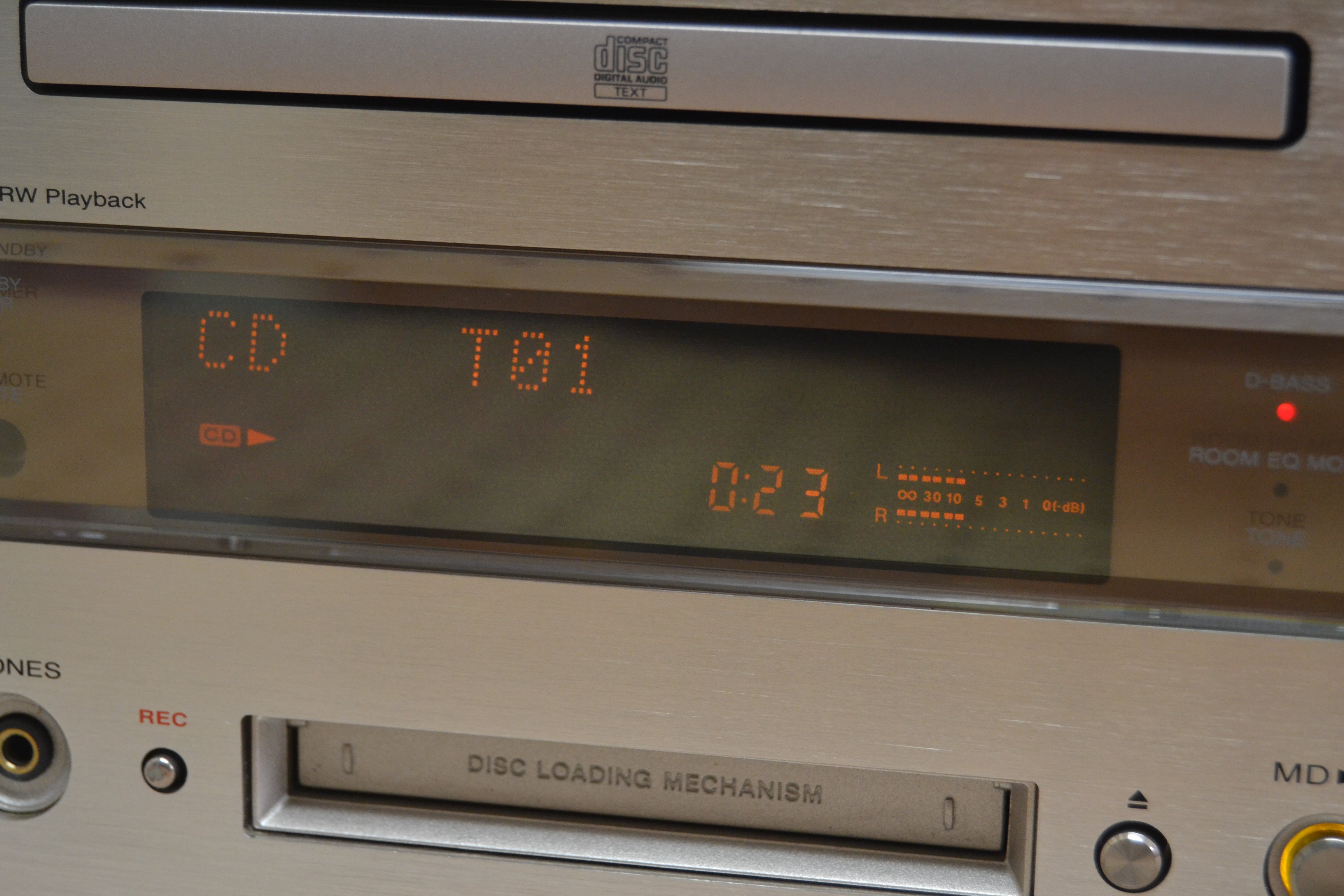 Kenwood R-K700 CD MD Minidisc Deck Player Recorder Compact Hi-Fi