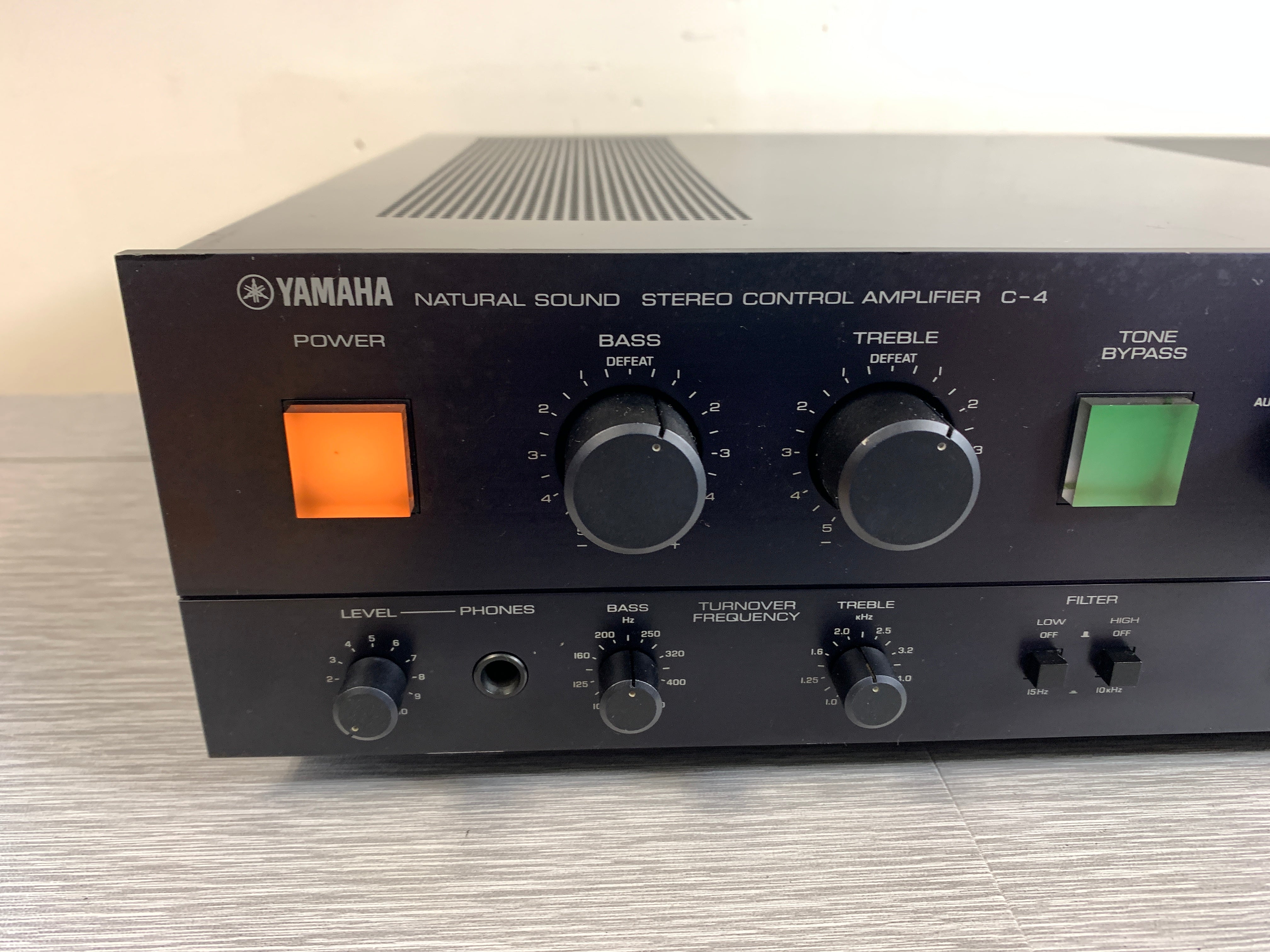 Yamaha C-4 Natural Sound Stereo PreAmplifier (1979-81) – The