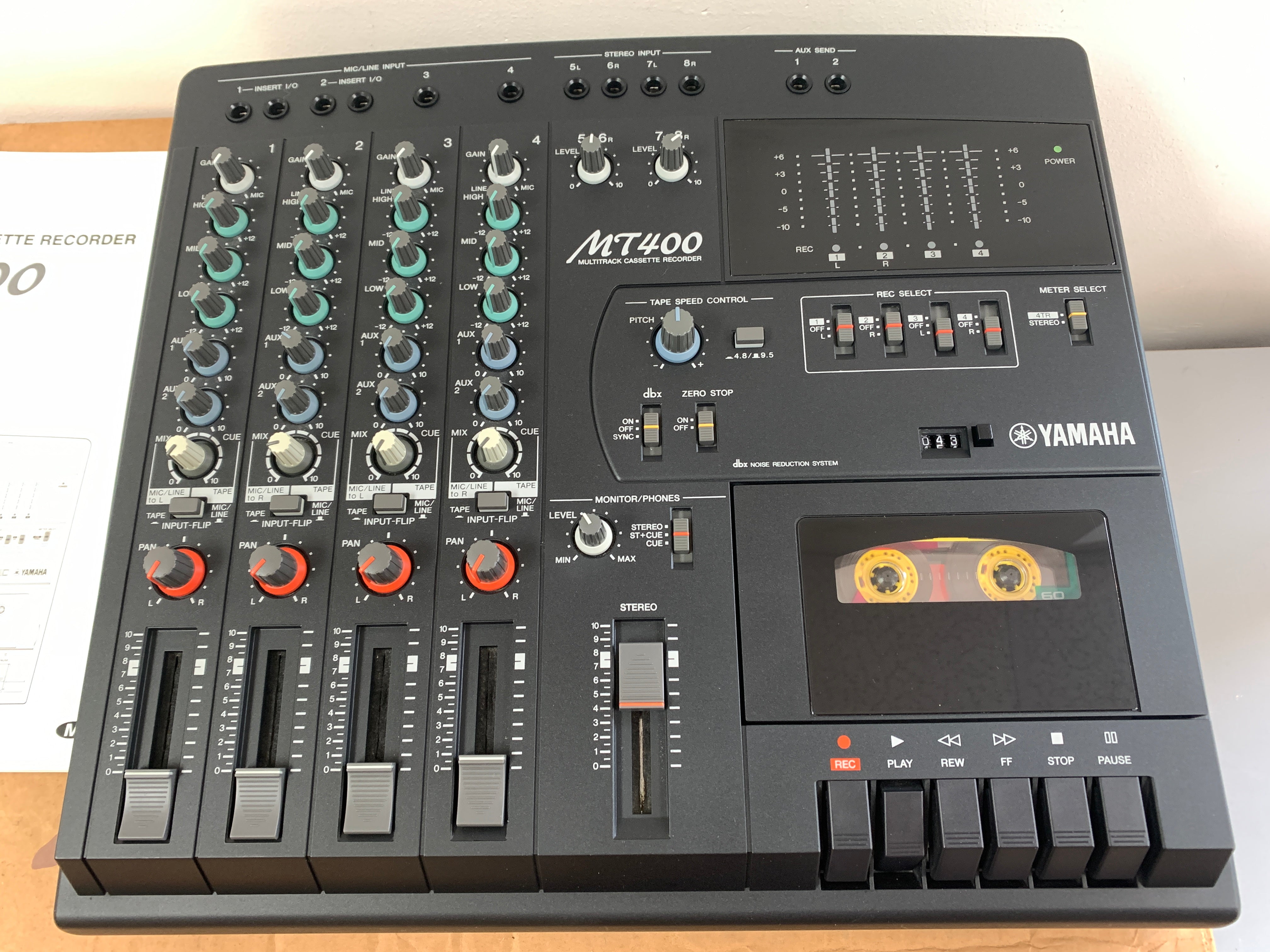 Yamaha MT400 Multitrack Cassette Recorder – The Turntable Store