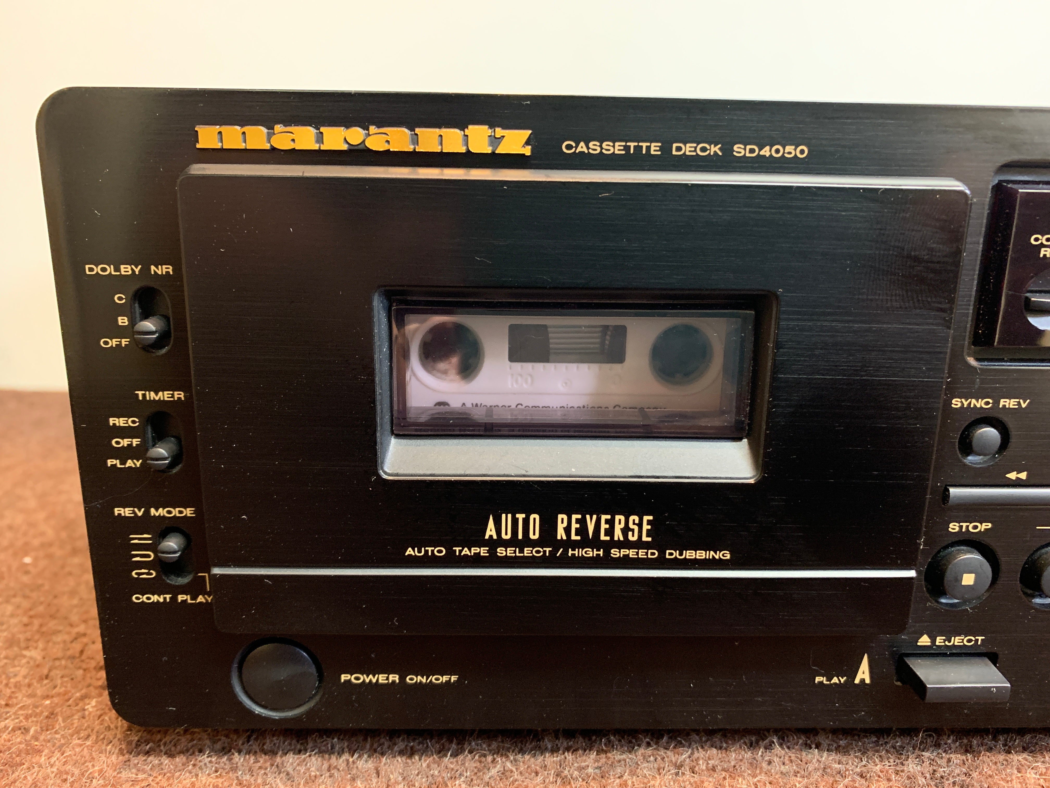 Marantz SD-4050 Double Cassette Deck – The Turntable Store