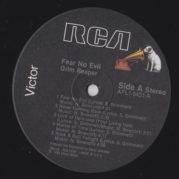 Buy Grim Reaper : Fear No Evil (LP, Album) Online for a great
