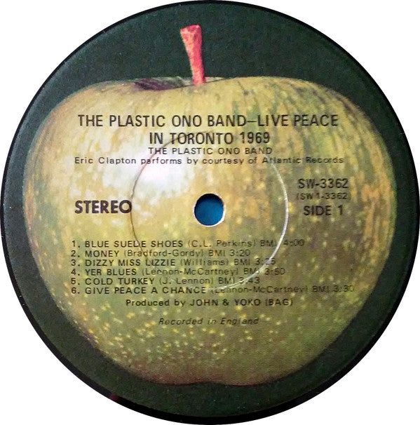 Buy The Plastic Ono Band : Live Peace In Toronto 1969 (LP, Album