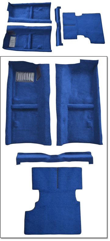 Motorsport Auto - The Z Store - Molded Carpet Kit, 79-83 280ZX 2+2