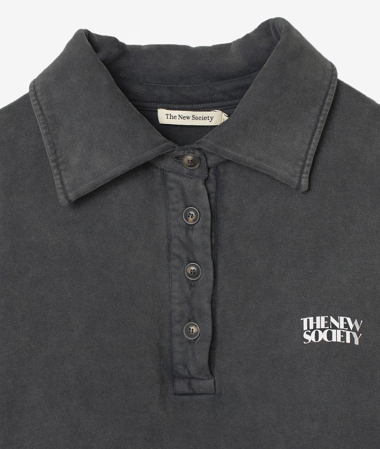 The New Society/スウェットポロトップ(A0854UTS427)｜THIRD MAGAZINE