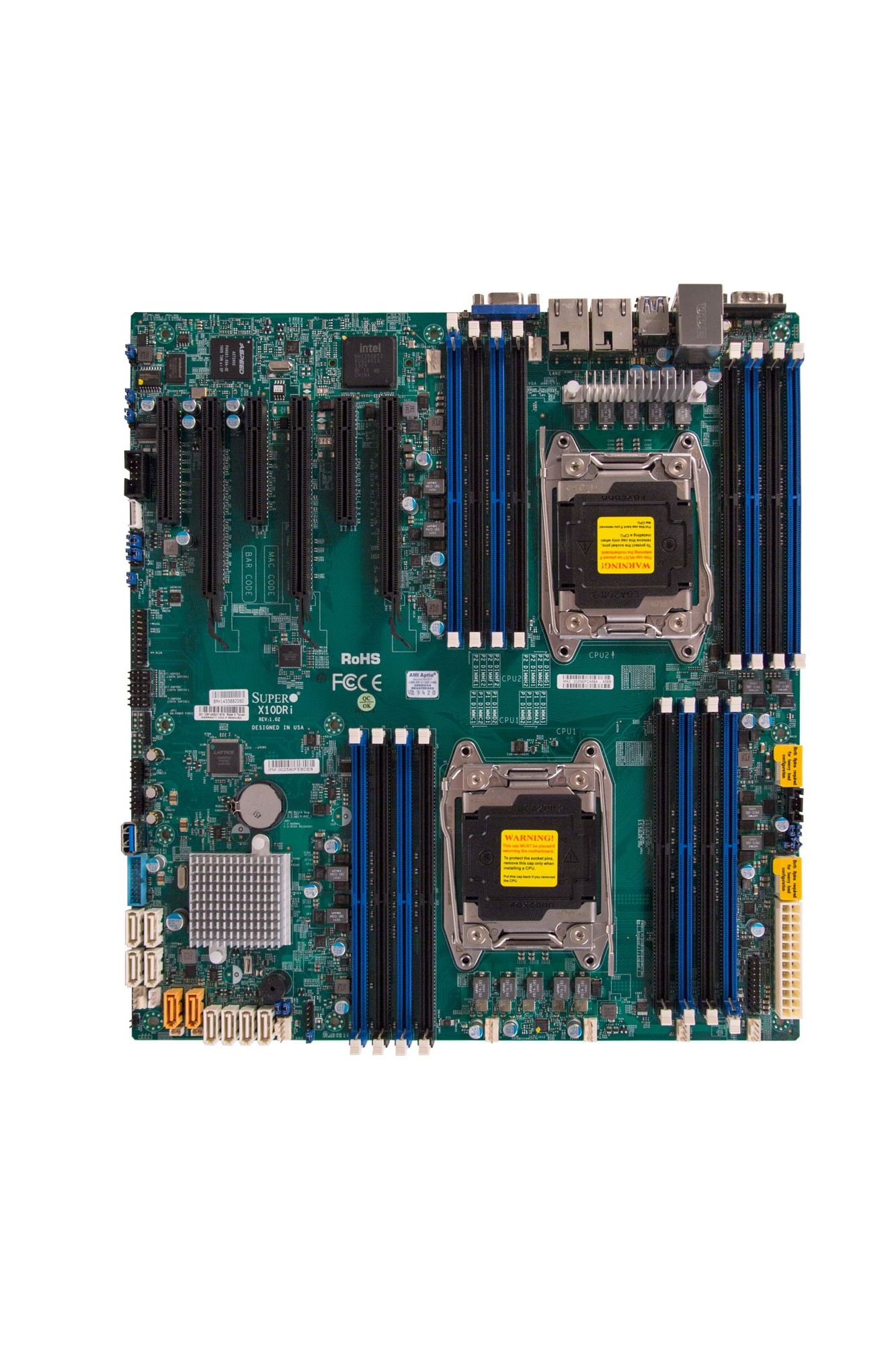 X10DRL-i SUPER MICRO X10DRi + 2CPUs E5 2680V4 | Motherboards