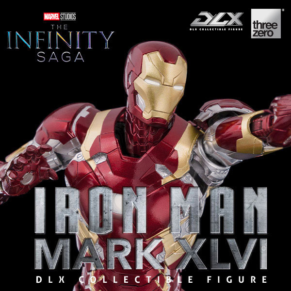 Marvel Studios: The Infinity SagaDLX Iron Man Mark 46 – threezero