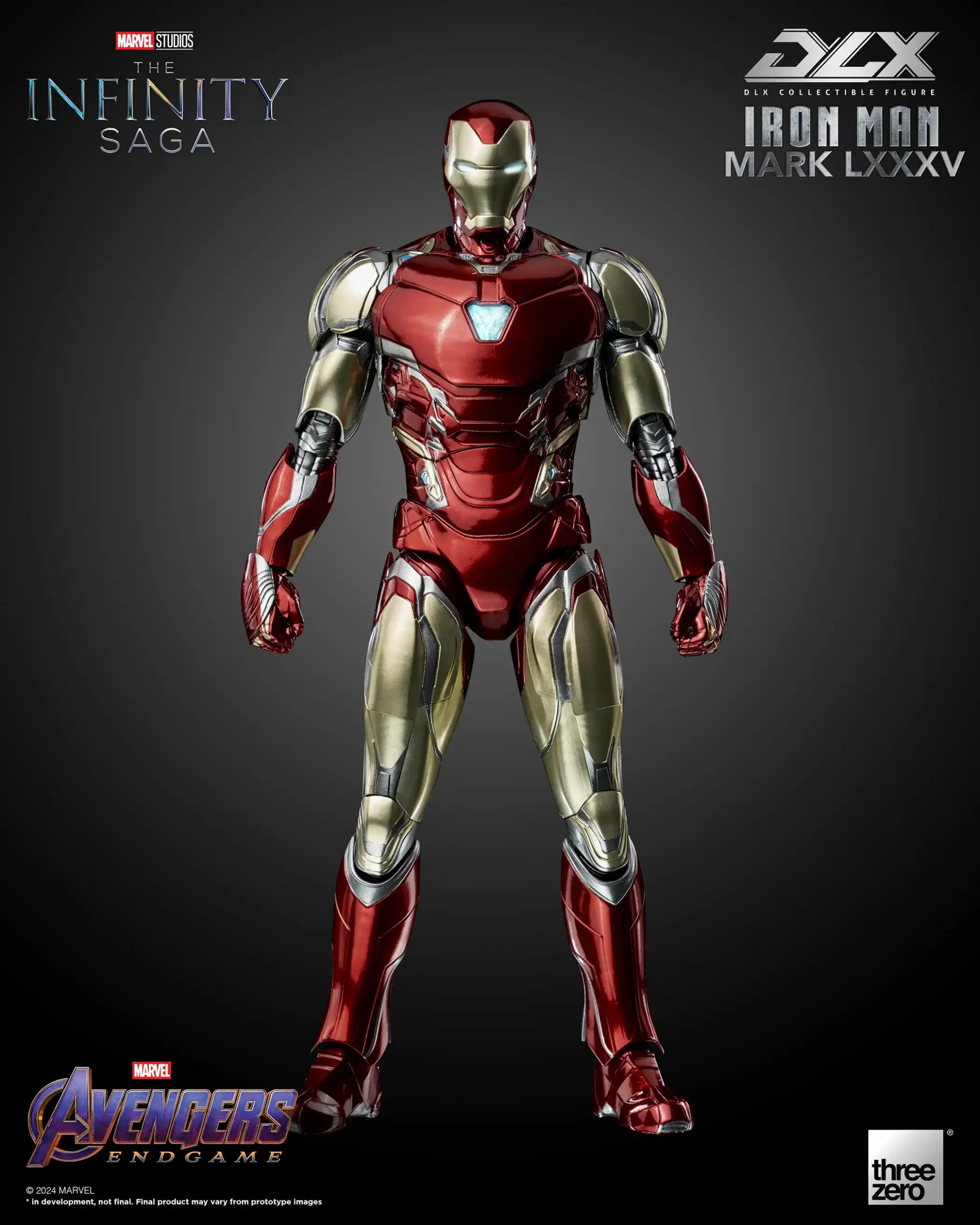 Marvel Studios: The Infinity SagaDLX Iron Man Mark 85 – threezero