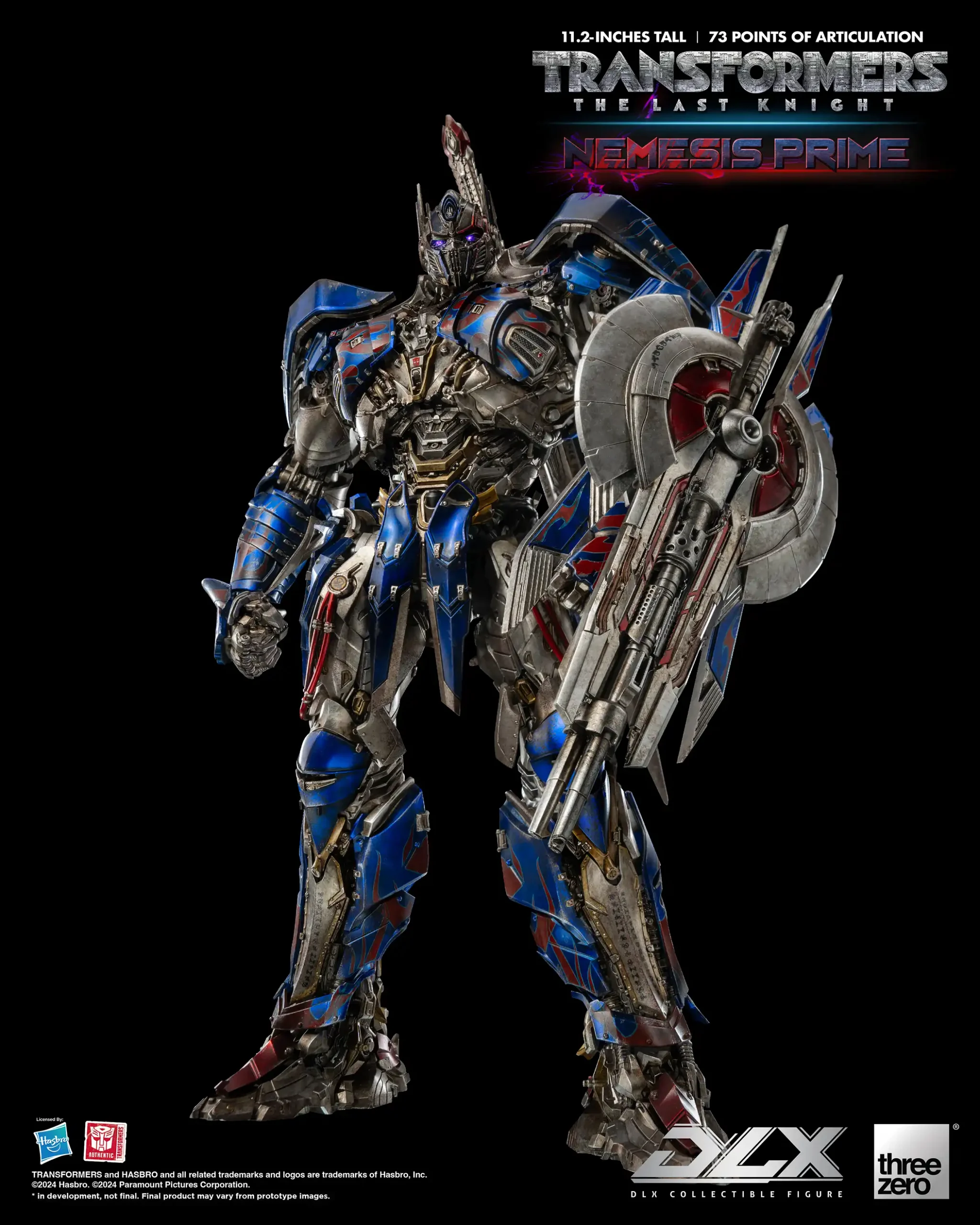 Transformers: The Last KnightDLX Nemesis Prime – threezero store