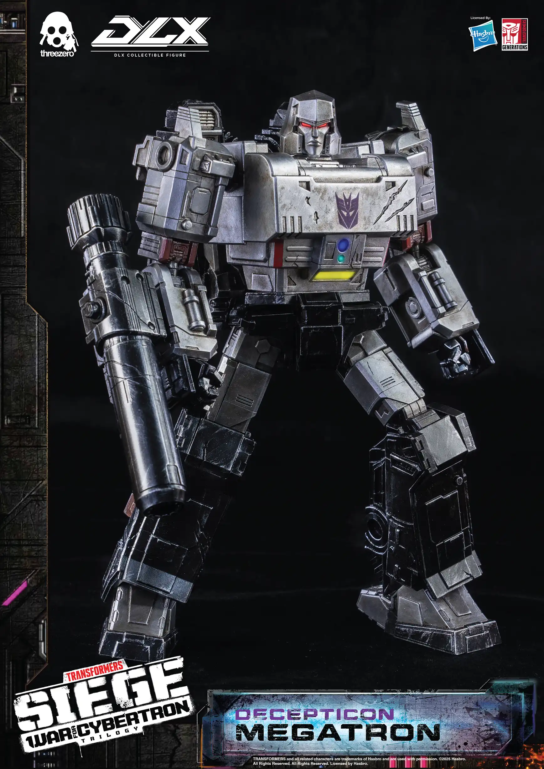 Transformers: War For Cybertron TrilogyDLX Megatron – threezero store