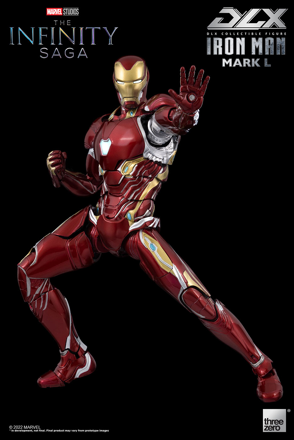 Marvel Studios: The Infinity SagaDLX Iron Man Mark 50 – threezero