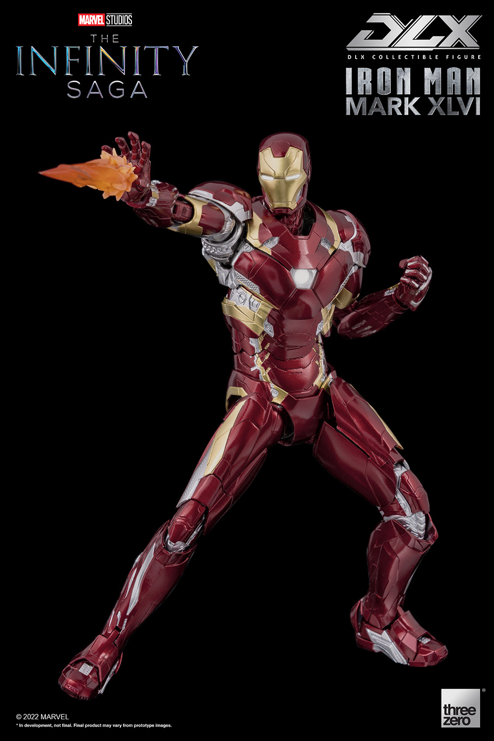 Marvel Studios: The Infinity SagaDLX Iron Man Mark 46 – threezero