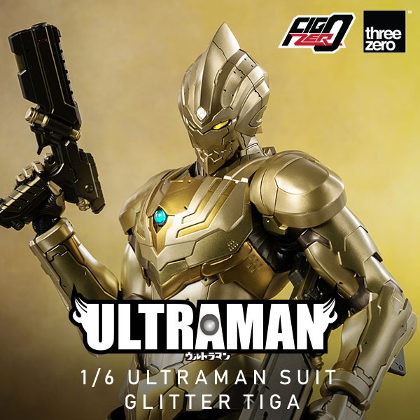 ULTRAMANフィグゼロ 1/6 ULTRAMAN SUIT GLITTER TIGA – threezero store